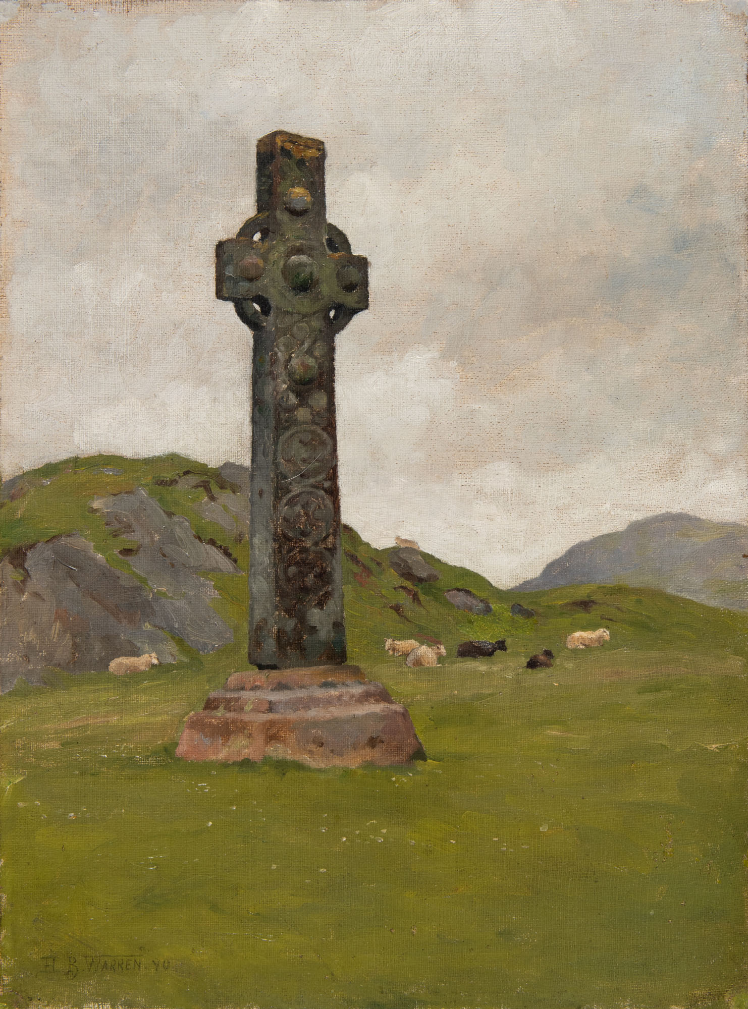Sculpted Cross or Christian Symbol
