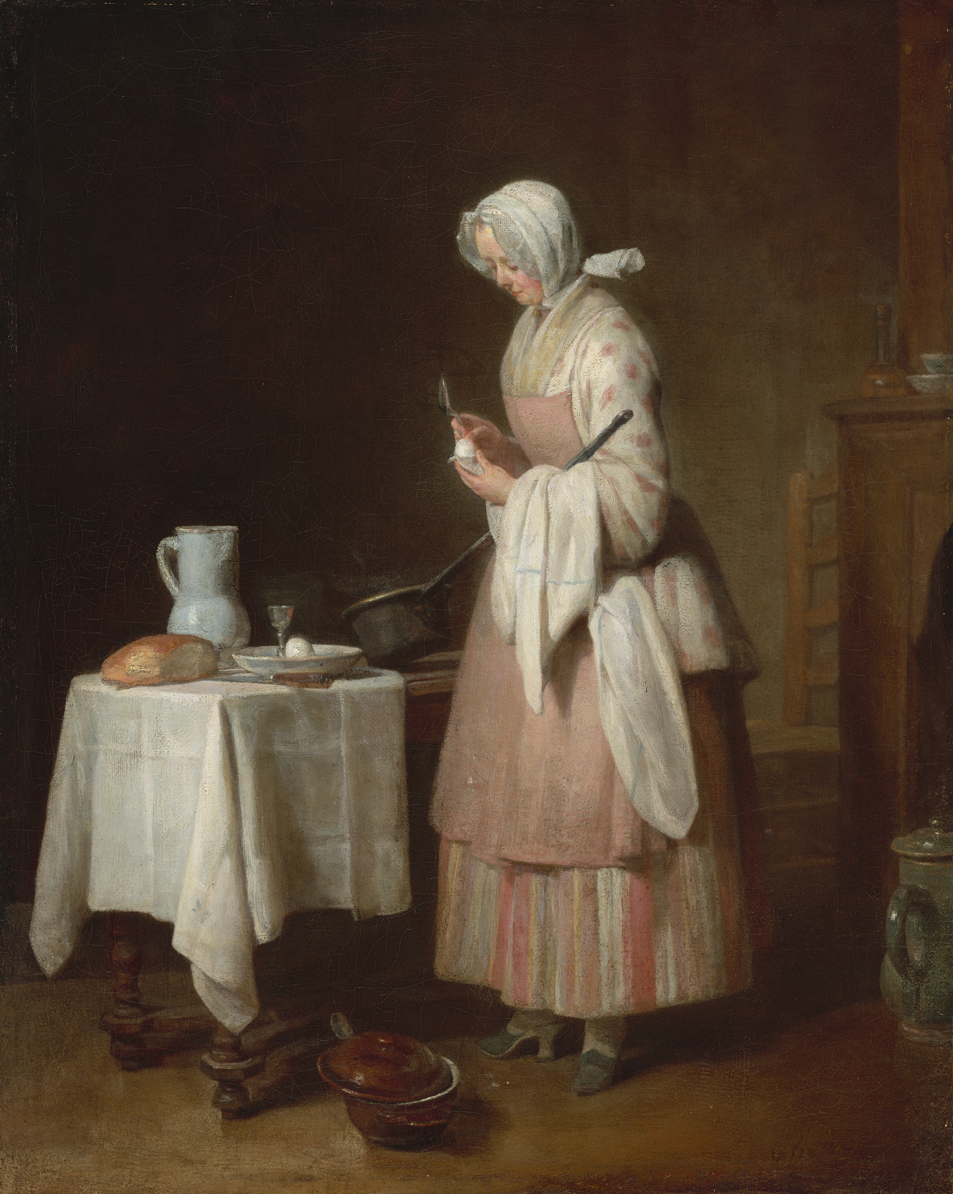 Chardin, The Attentive Nurse (NGA)