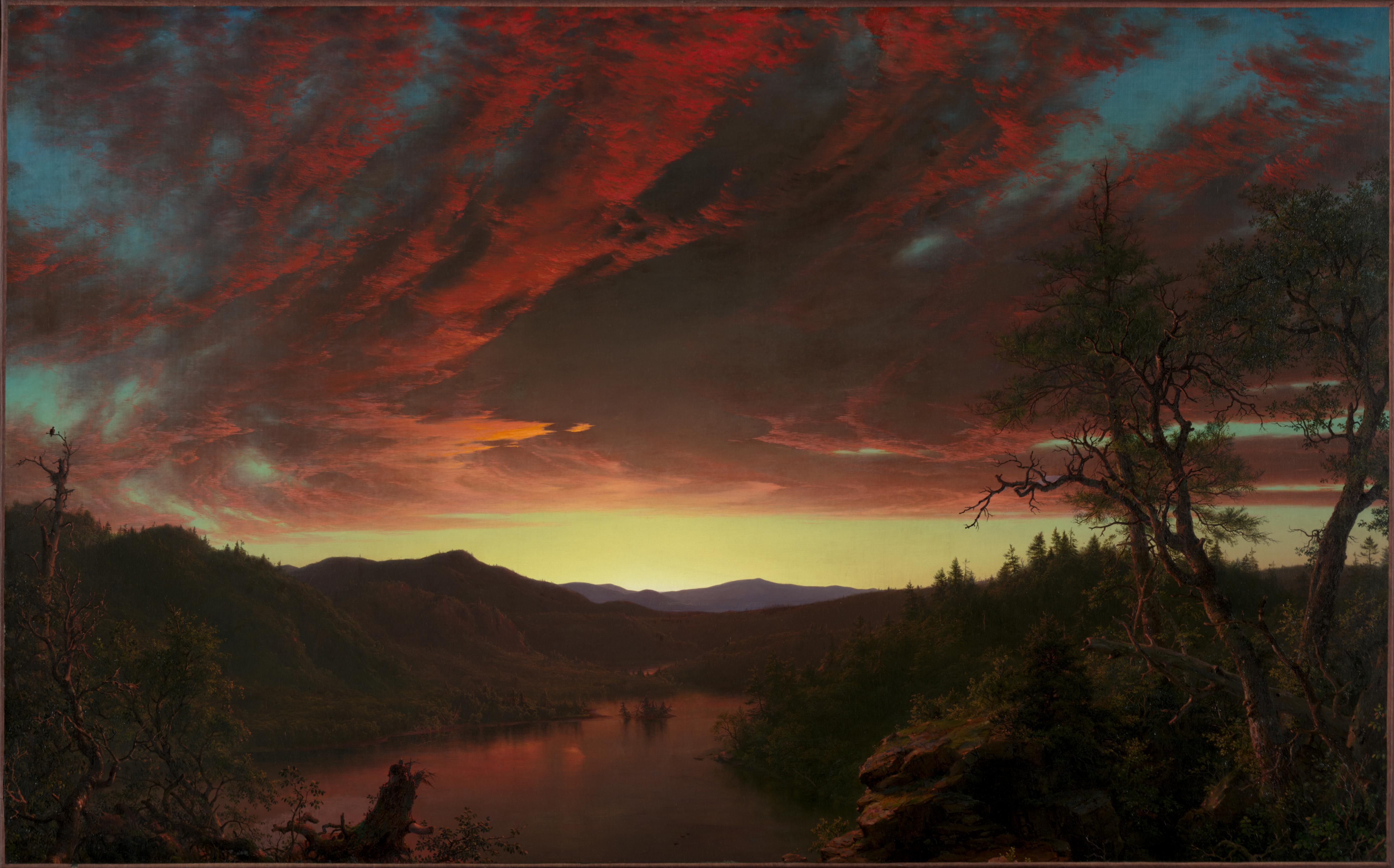 Frederic Church, Twilight in the Wilderness