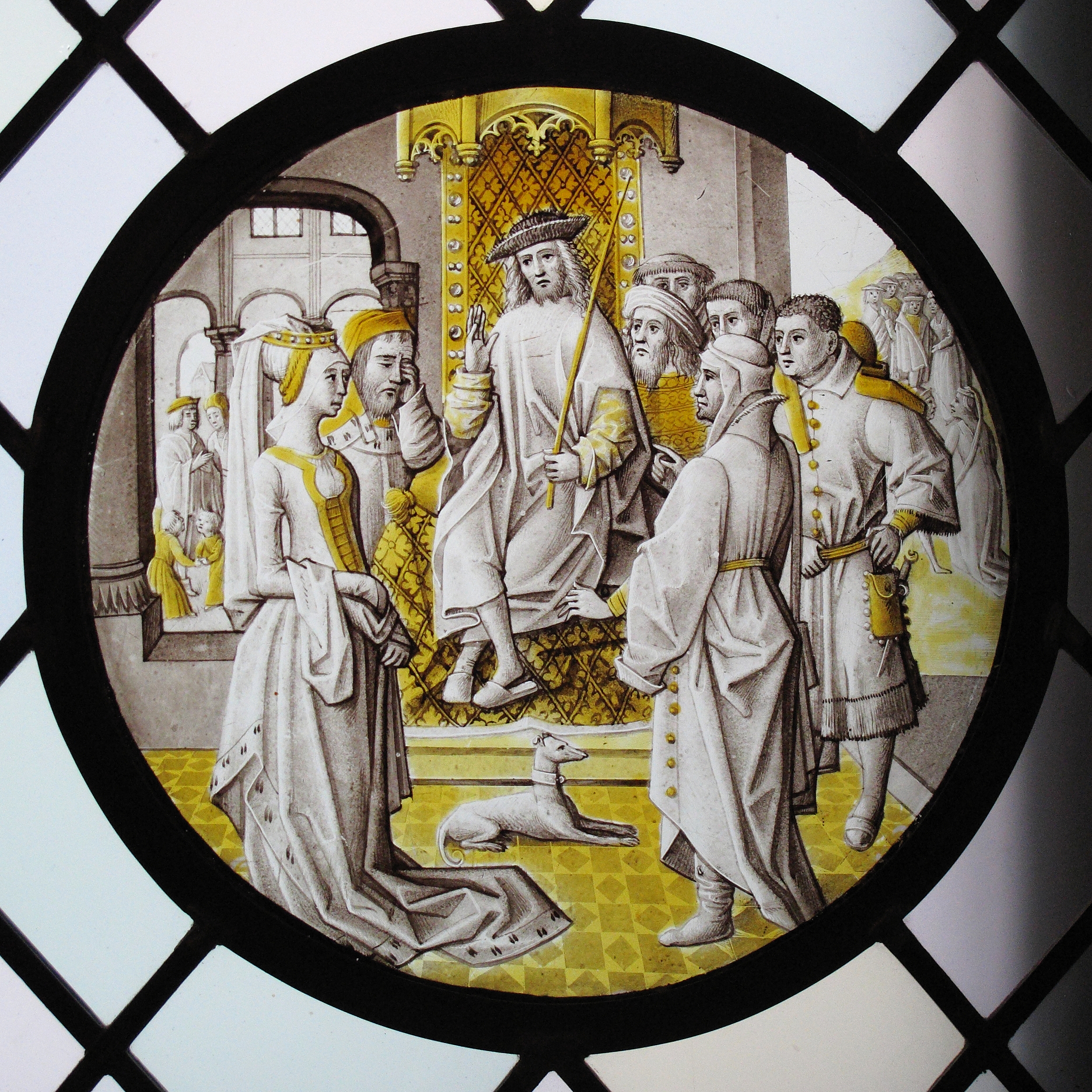 Roundel with Susanna in Judgment