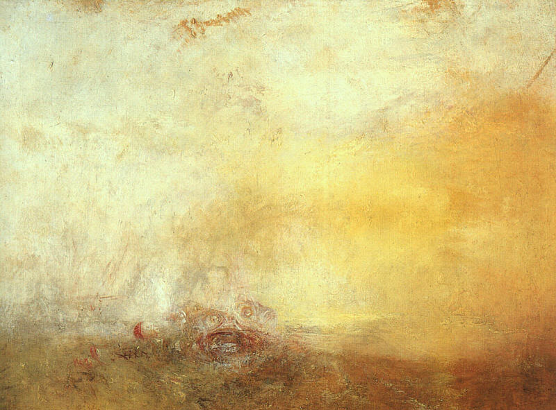 Turner, Sunrise with Sea Monsters