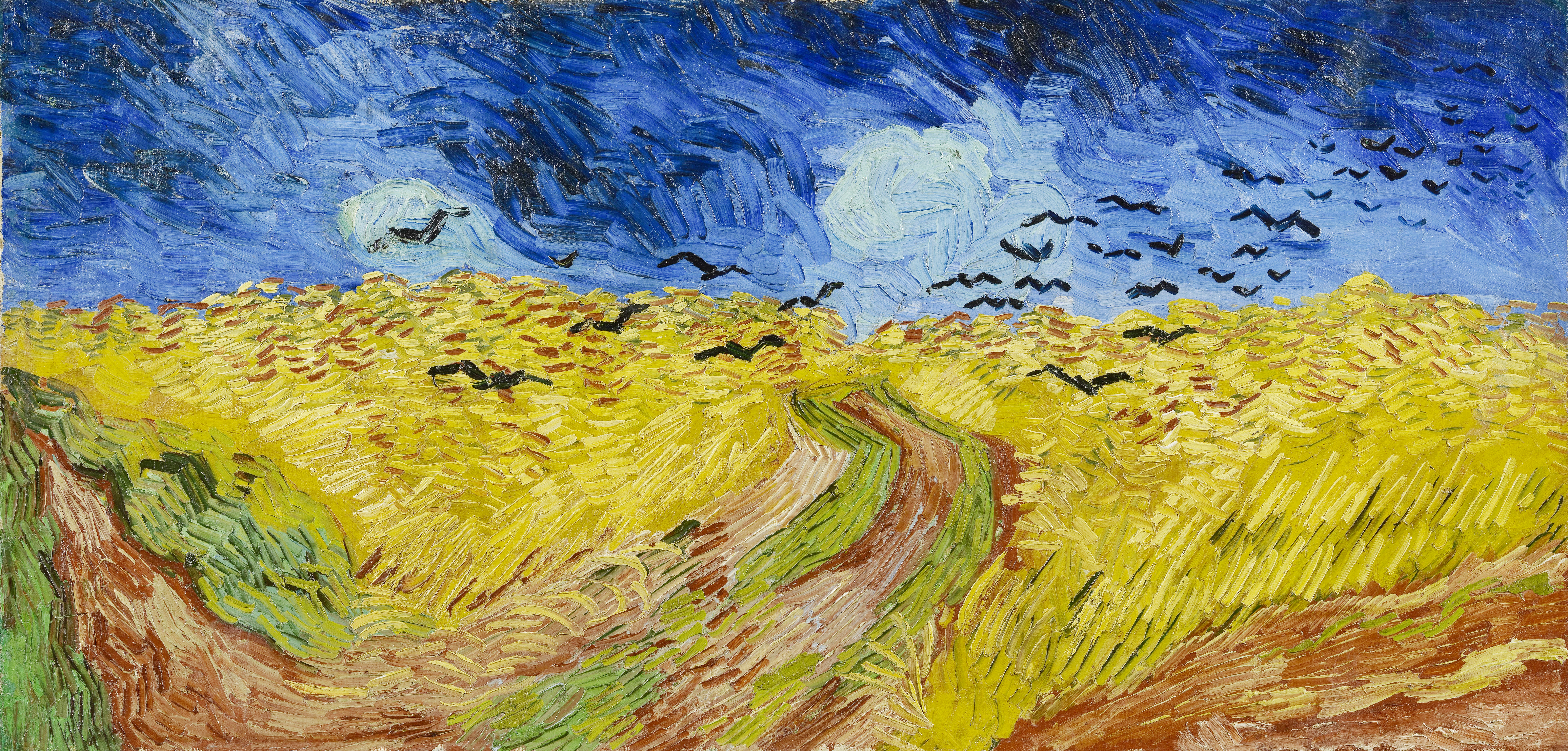 Van Gogh, Wheatfield with Crows